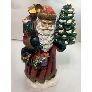 Pipka Old World Santa Figurine‎ 1995 Starcoat #1832/3600 Limited Edition 10"